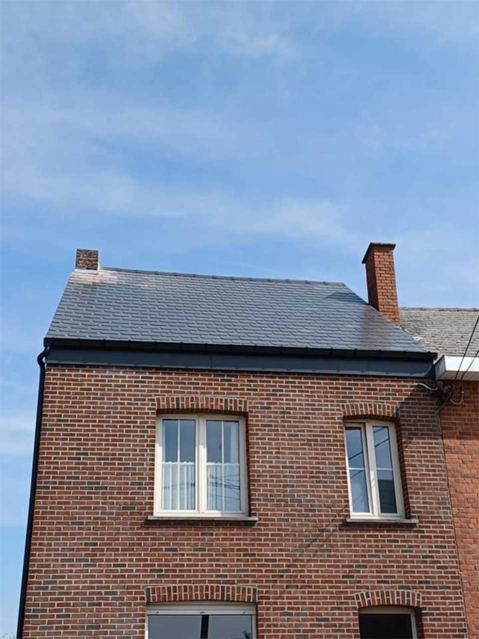 Chantier toiture tuiles